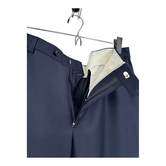 Hickey Freeman Milburn II Navy Suit Pants 36L NWT - Picture 3 of 7